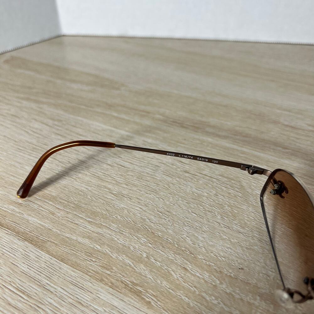 Chanel 4002 c.116/74 Sunglasses FRAMES ONLY Rimless Pink Rose Gold 54-19-130 - Picture 13 of 15